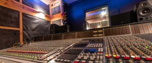 Perth Recording Studio Mix Desk